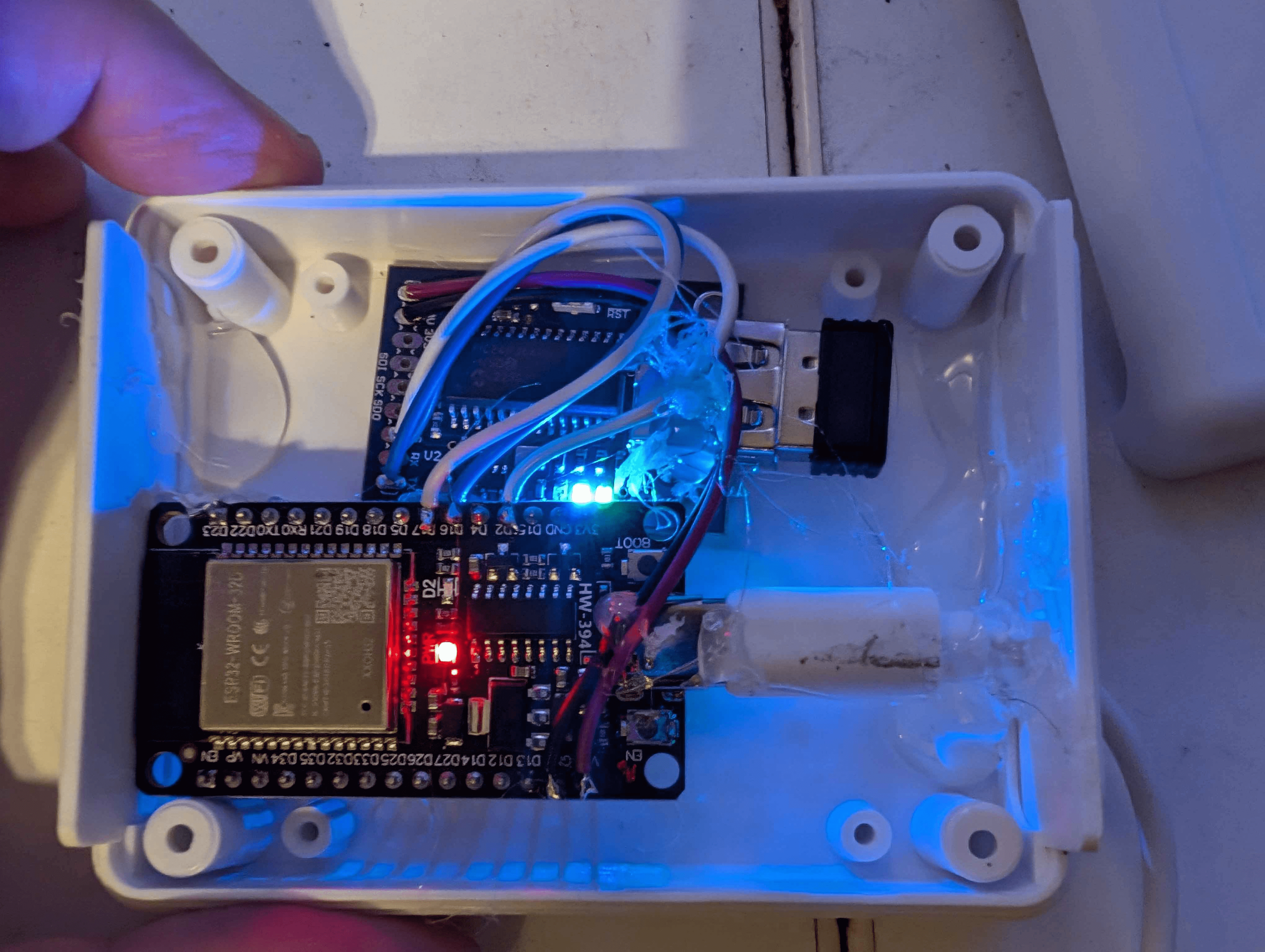 Completed ESP Barcode Scanner